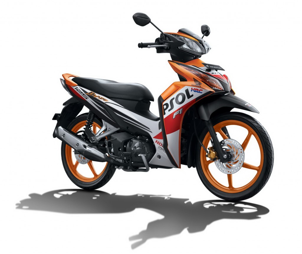 HONDA BLADE 125 FI: Repsol Special Edition - MotorBike.gr