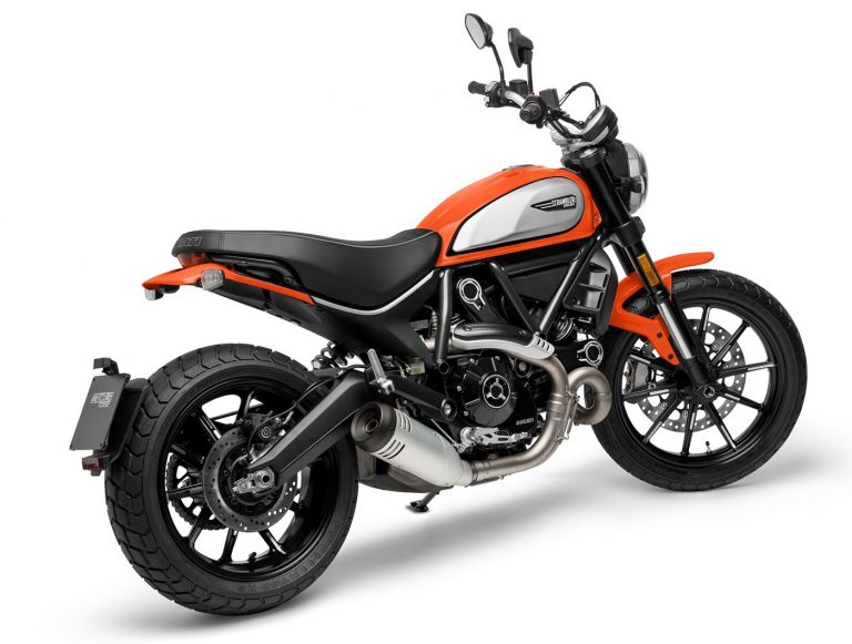ducati icon orange