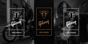 Triumph Motorcycles: Συνεργασία με τις κιθάρες Gibson