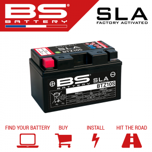 BS Battery SLA: Πλήρης γκάμα μπαταριών μοτοσυκλετών