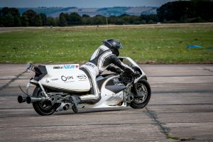Dragster: Ρεκόρ τελικής 262 km/h με ατμοκίνητη μοτοσυκλέτα!