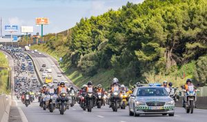 Διαμαρτυρία: Πορτογάλοι και Γάλλοι μοτοσυκλετιστές εναντίον Ε.Ε.
